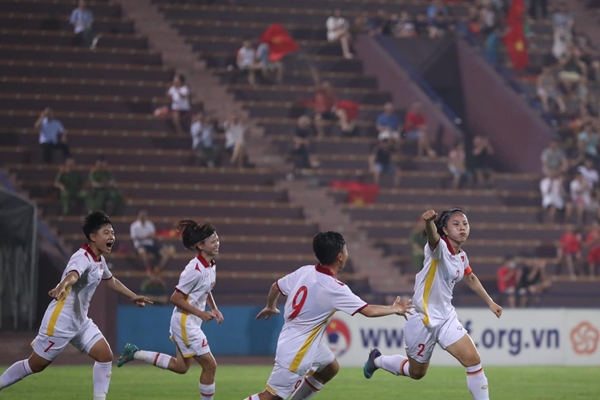 U20 nữ Việt Nam vào vòng chung kết châu Á